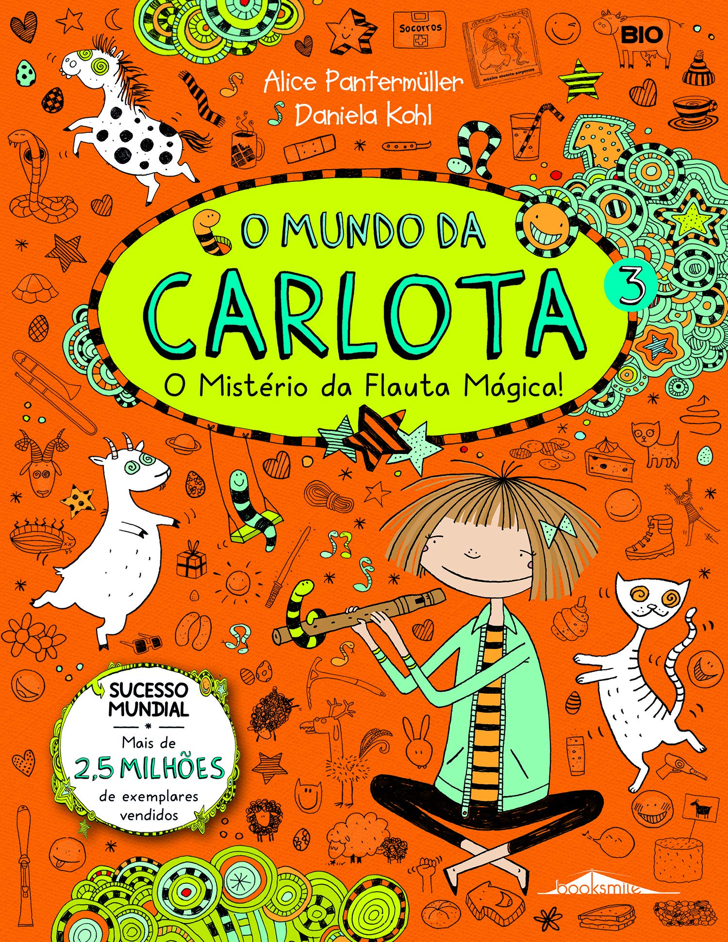 O Mundo da Carlota N.º 3 O Mistério da Flauta Mágica! book