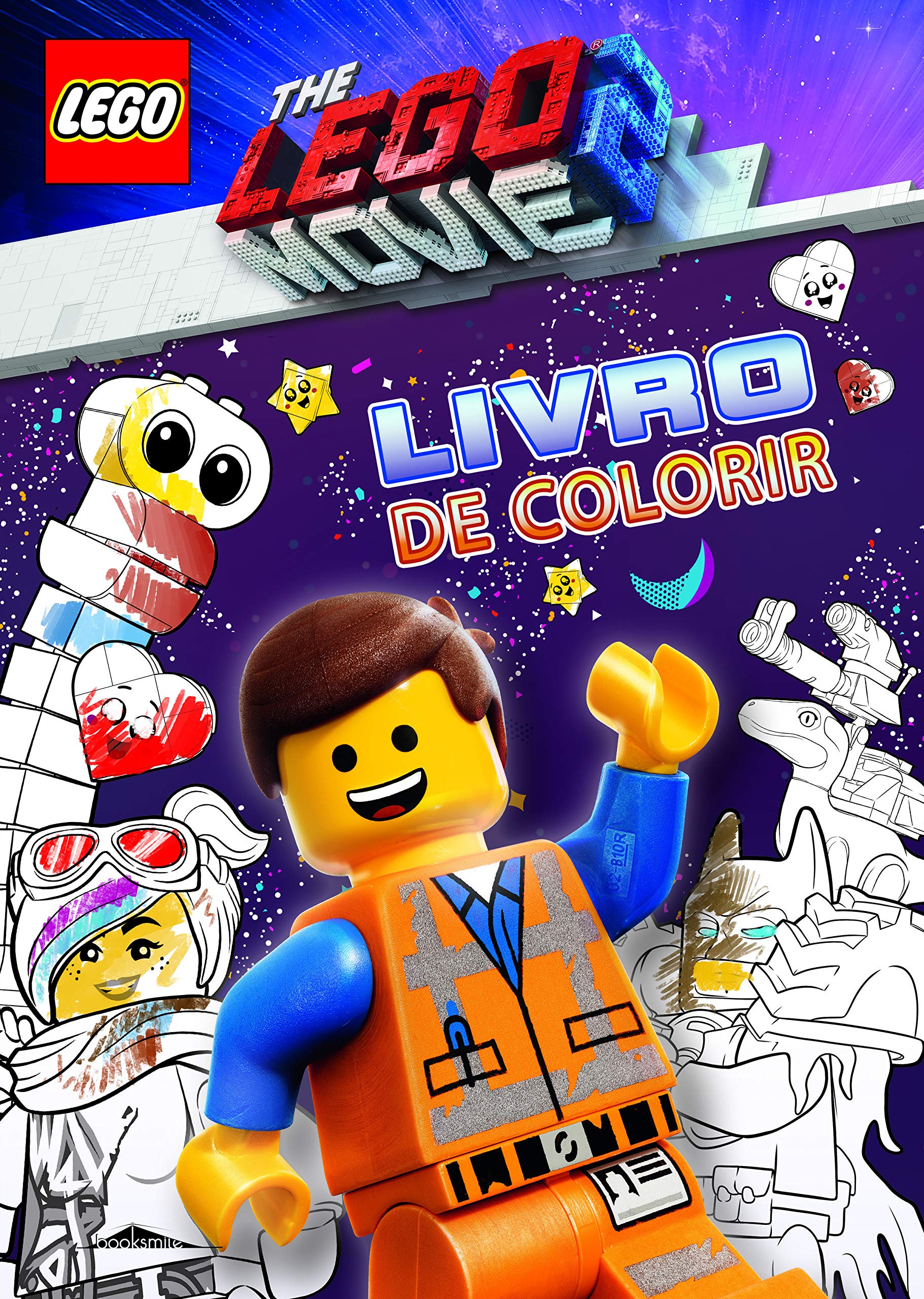 The Lego Movie 2 Livro de colorir (Portuguese Edition) Booksmile Books
