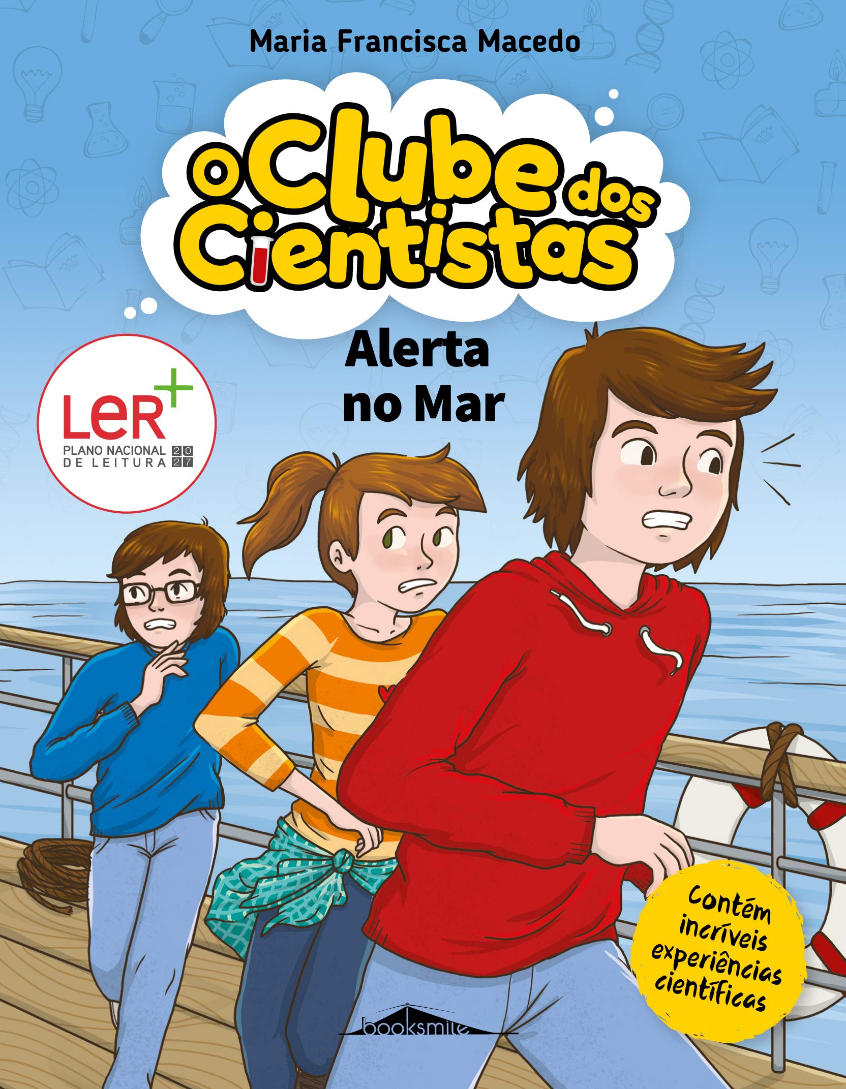O Clube dos Cientistas 9: Alerta no Mar (Portuguese Edition) Books