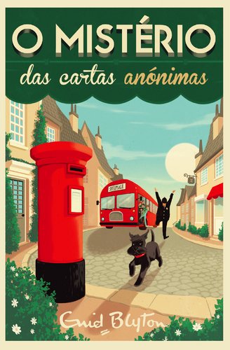 O Mistério das Cartas Anónimas Volume 4 (Portuguese Edition) Enid Blyton book