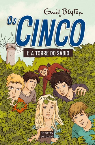 Os Cinco e a Torre do Sábio Volume 21 (Portuguese Edition) Enid Blyton book