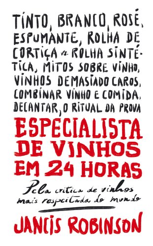 Especialista de Vinhos em 24 Horas (Portuguese Edition) Jancis Robinson book