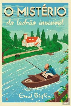 O Mistério do Ladrão Invisível Mistéio N.º 8 (Portuguese Edition) Enid Blyton book