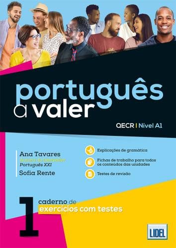 Portugues a Valer 1: Caderno de exercicios com testes (A1) Foreign Languages ​​& Dictionaries
