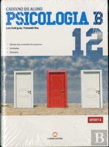 Psicologia B - 12º Ano - Manual (Portuguese Edition) Luís Rodrigues e Fernando Rua book