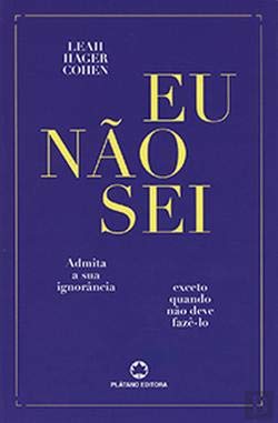 Product Image: Eu Não Sei (Portuguese Edition) Leah Hager Cohen