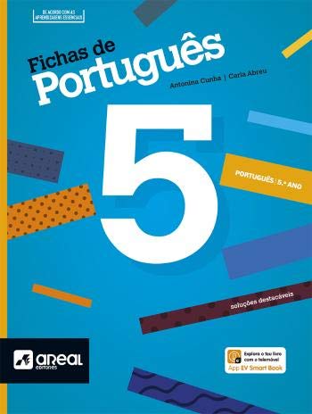 Fichas de Português 5 - 5.º Ano (Portuguese Edition) Areal Editores book