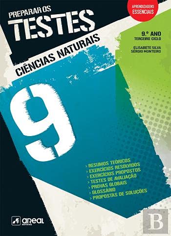 Preparar os Testes - Ciências Naturais 9 - 9.º Ano (Portuguese Edition) book