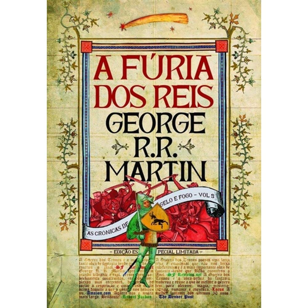 A Fúria dos Reis As crónicas de Gelo e Fogo - Vol. 3 (Portuguese Edition) book