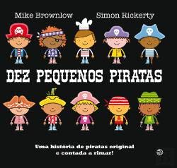Dez Pequenos Piratas (Portuguese Edition) Mike Brownlow book