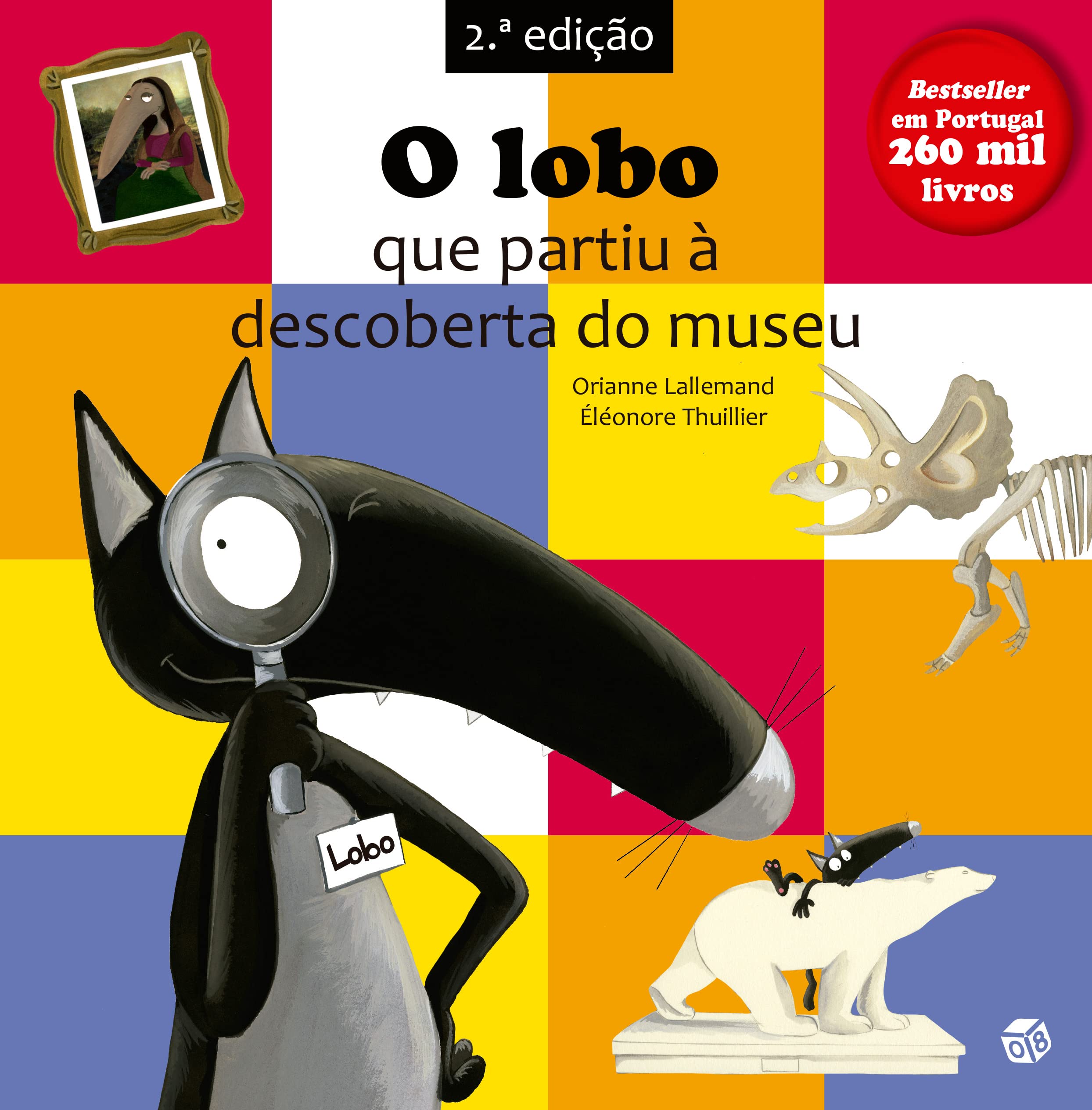 O Lobo Que Partiu À Descoberta Do Museu: Livro De Histórias book