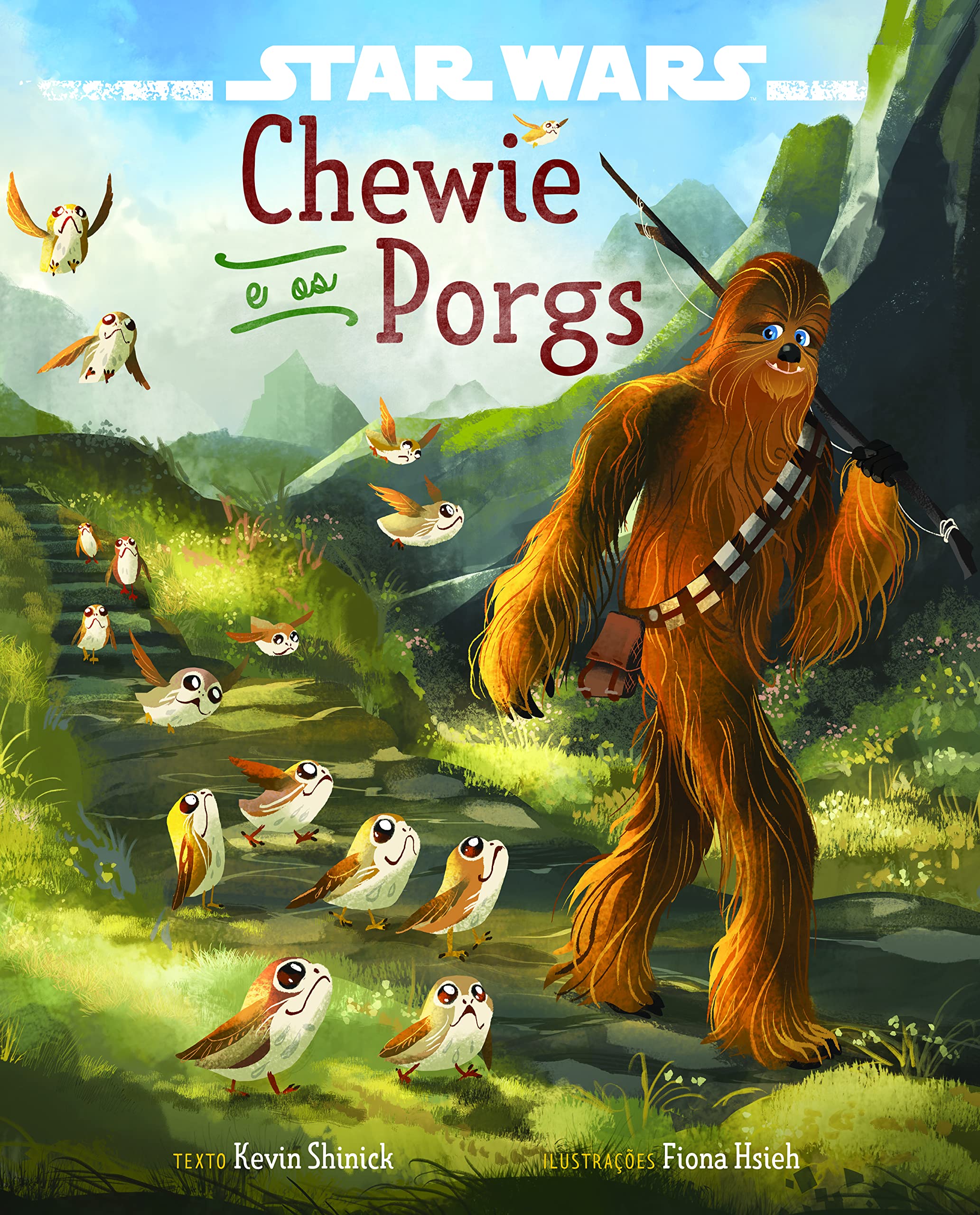 Star Wars - Chewie e os Porgs (Portuguese Edition) Kevin Shinick book
