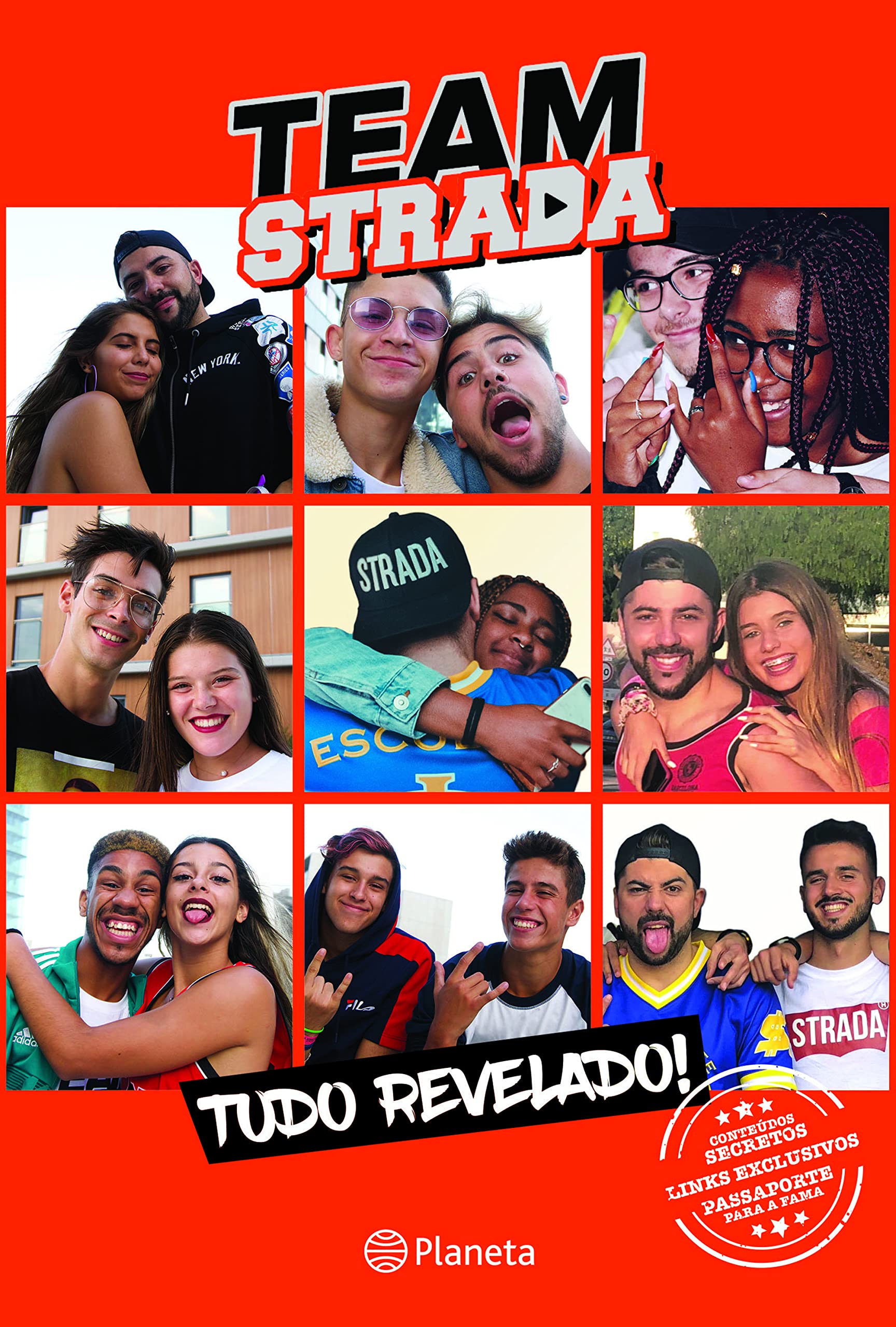 Team Strada Tudo Revelado! (Portuguese Edition) Editorial Planeta book