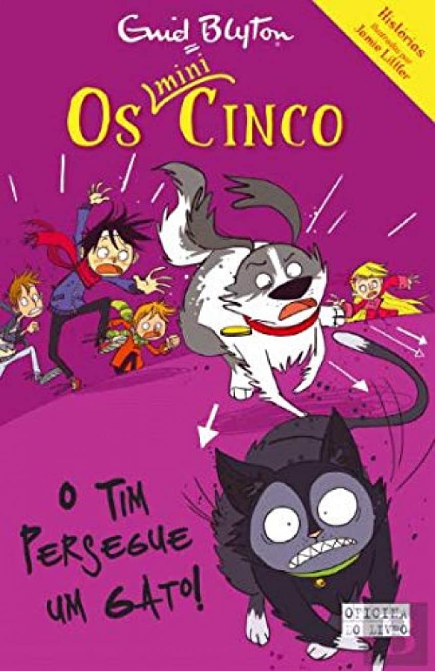 O Tim Persegue um Gato! Os Mini-Cinco N.º 8 book