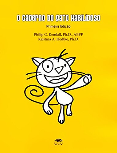 O Caderno do Gato Habilidoso (Portuguese Edition) Kristina Hedtke e Philip C. Kendall book