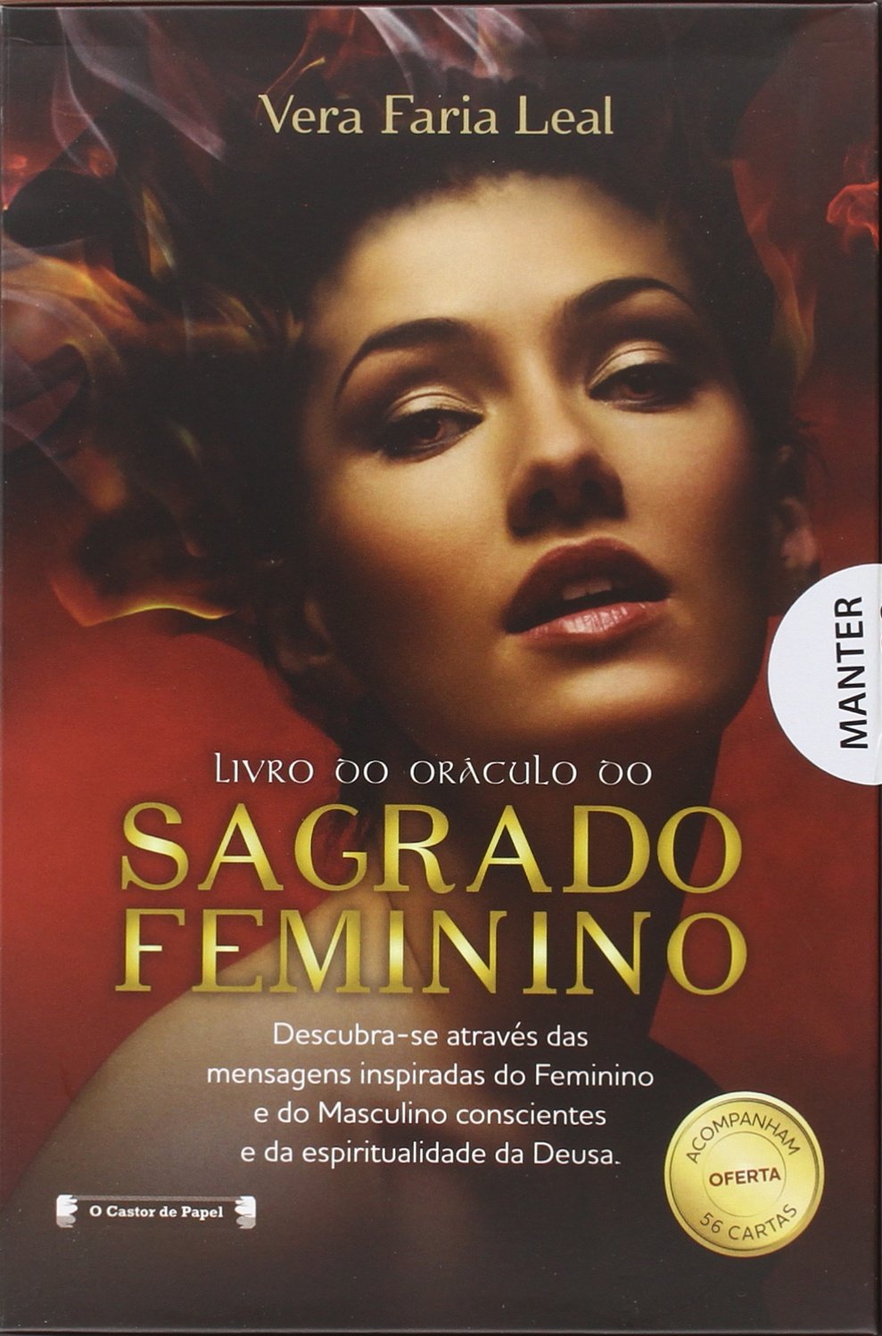 O LIVRO DO ORÃCULO SAGRADO +56 Cartas de Oferta Vera Faria Leal book