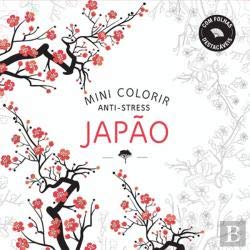 Mini Colorir Anti-Stress Japão (Portuguese Edition) Jacarandá book