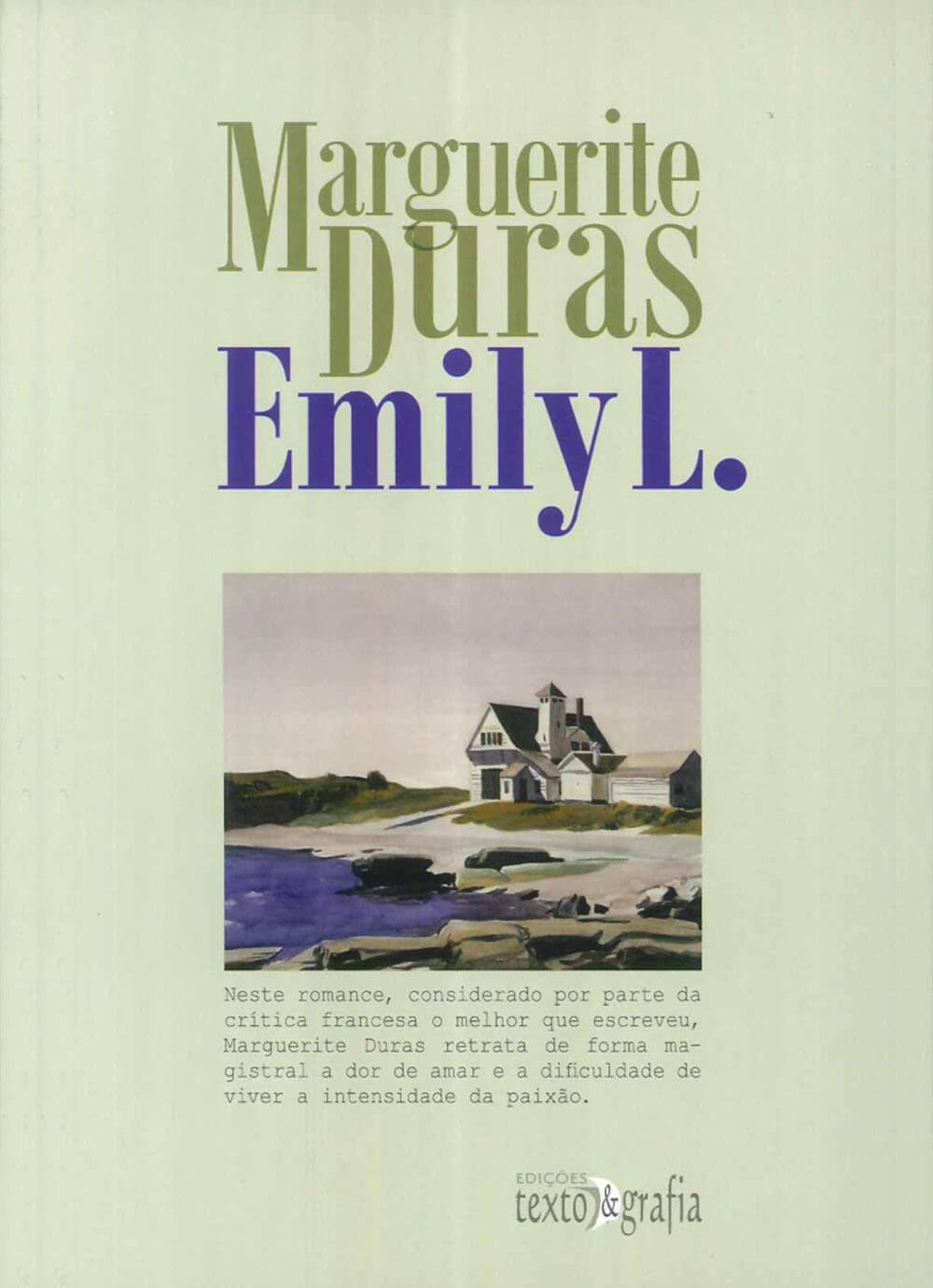 Emily L. (Portuguese Edition) Marguerite Duras book