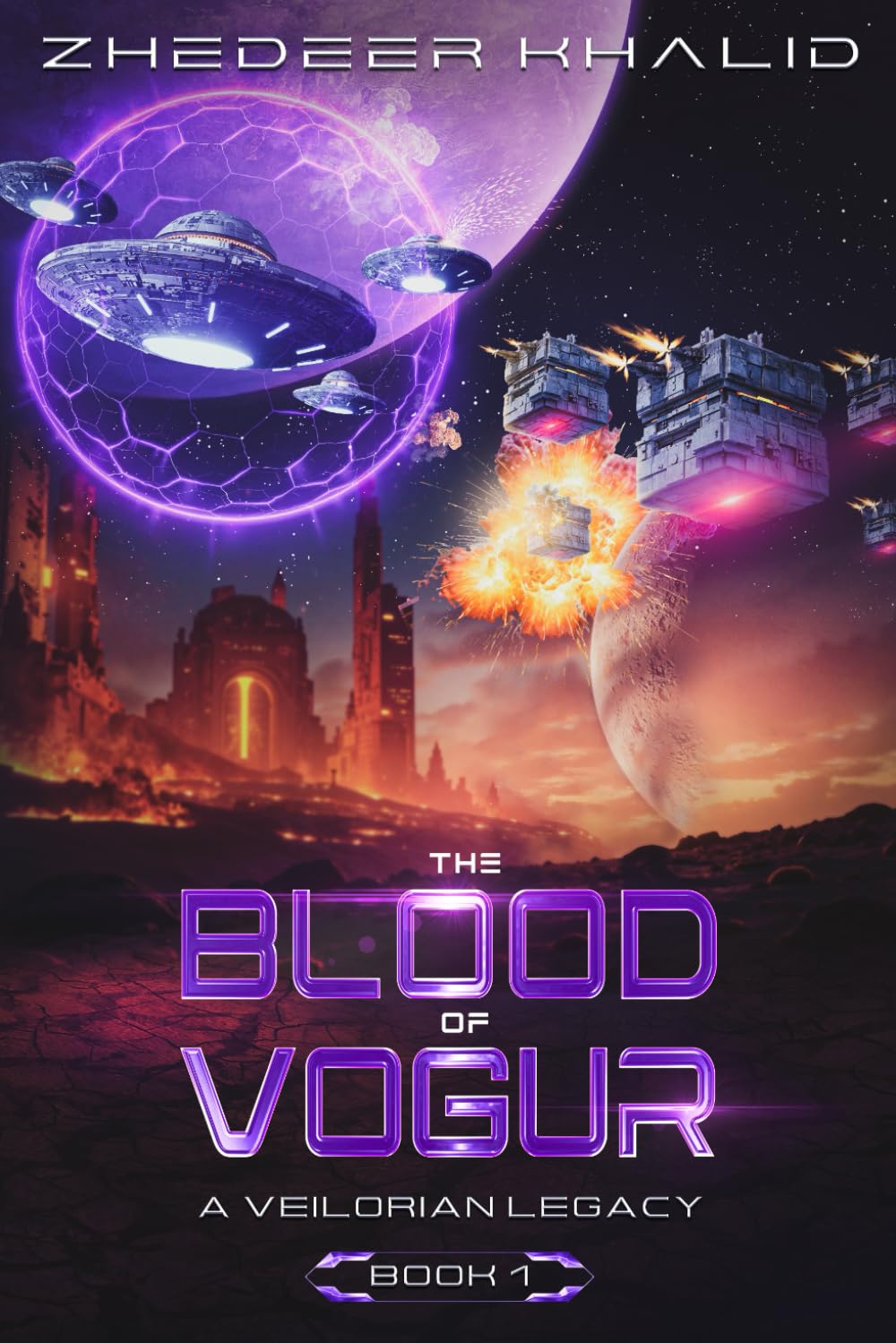 The Blood of Vogur: A Veilorian Legacy (The Veilorian Legacy, Band 1) Action & Adventure
