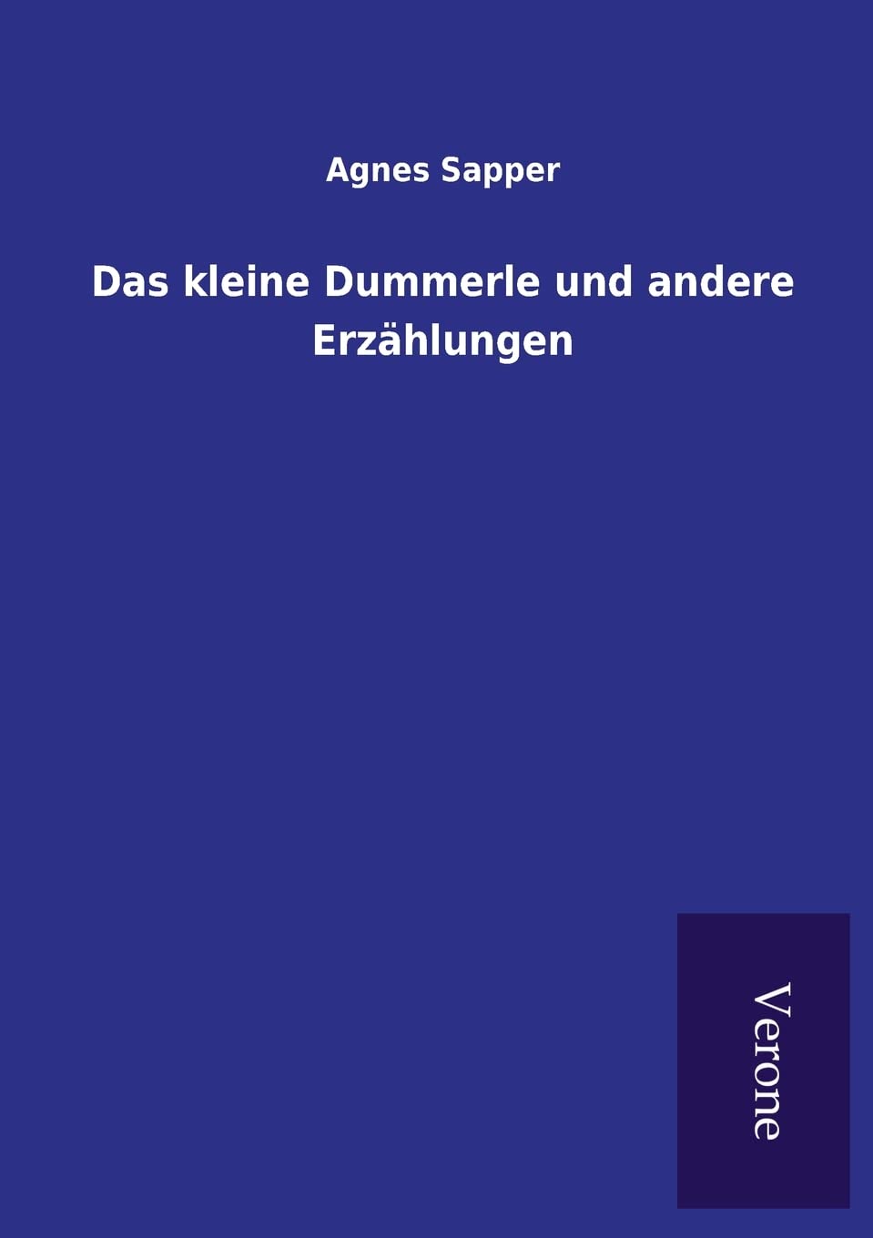 Das kleine Dummerle und andere Erzählungen Contemporary literature