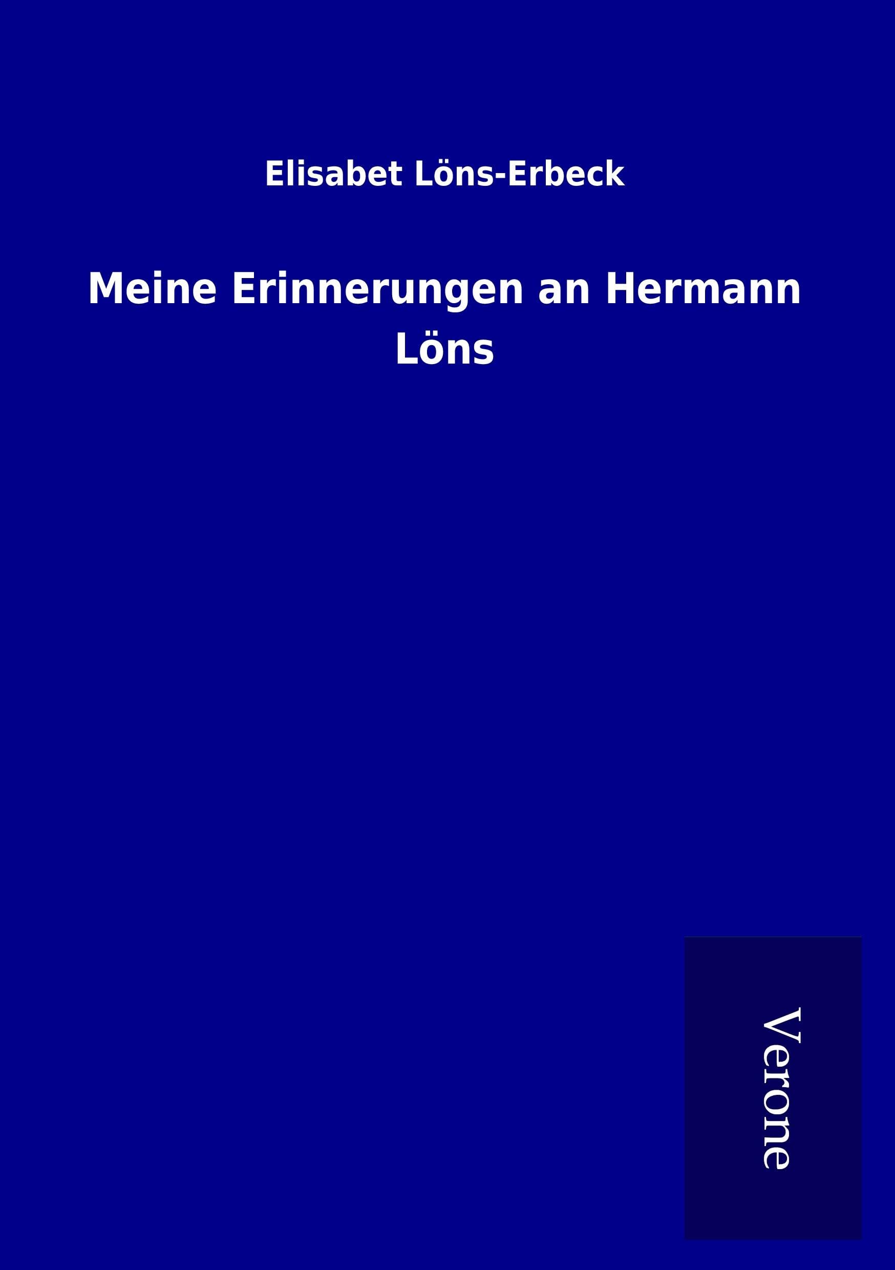Meine Erinnerungen an Hermann Löns book
