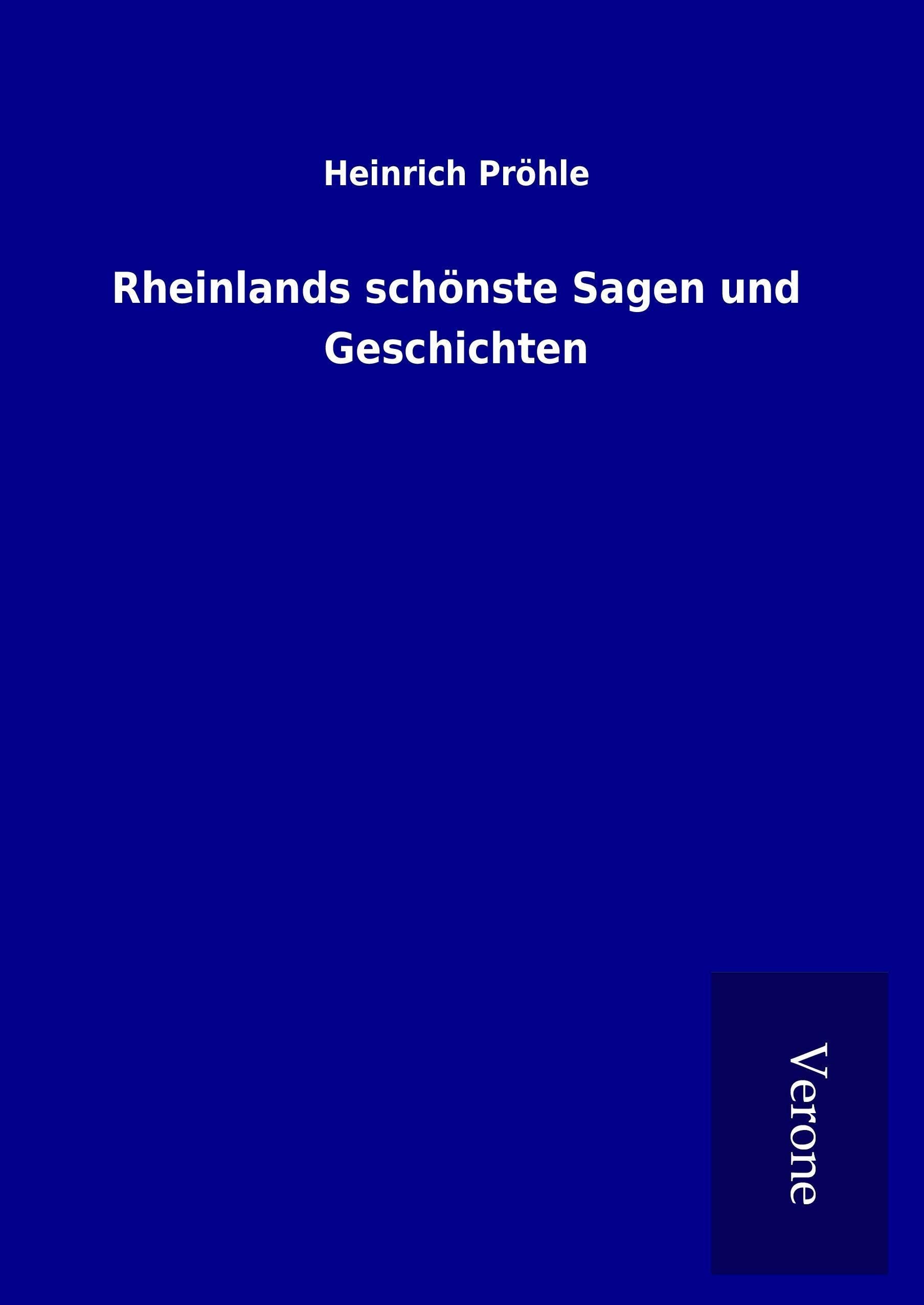 Rheinlands schönste Sagen und Geschichten Fairy Tales & Legends