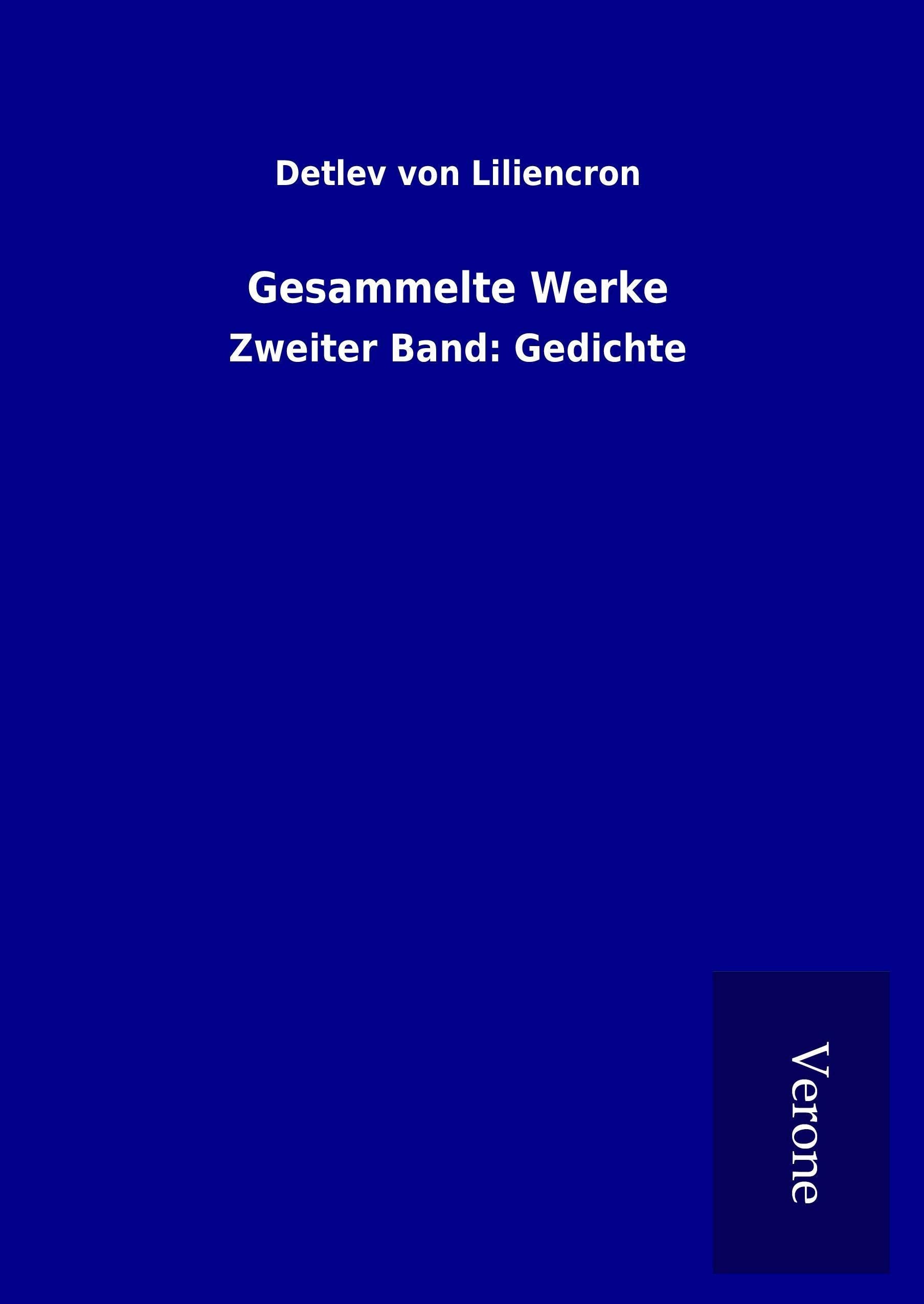 Gesammelte Werke: Zweiter Band: Gedichte book