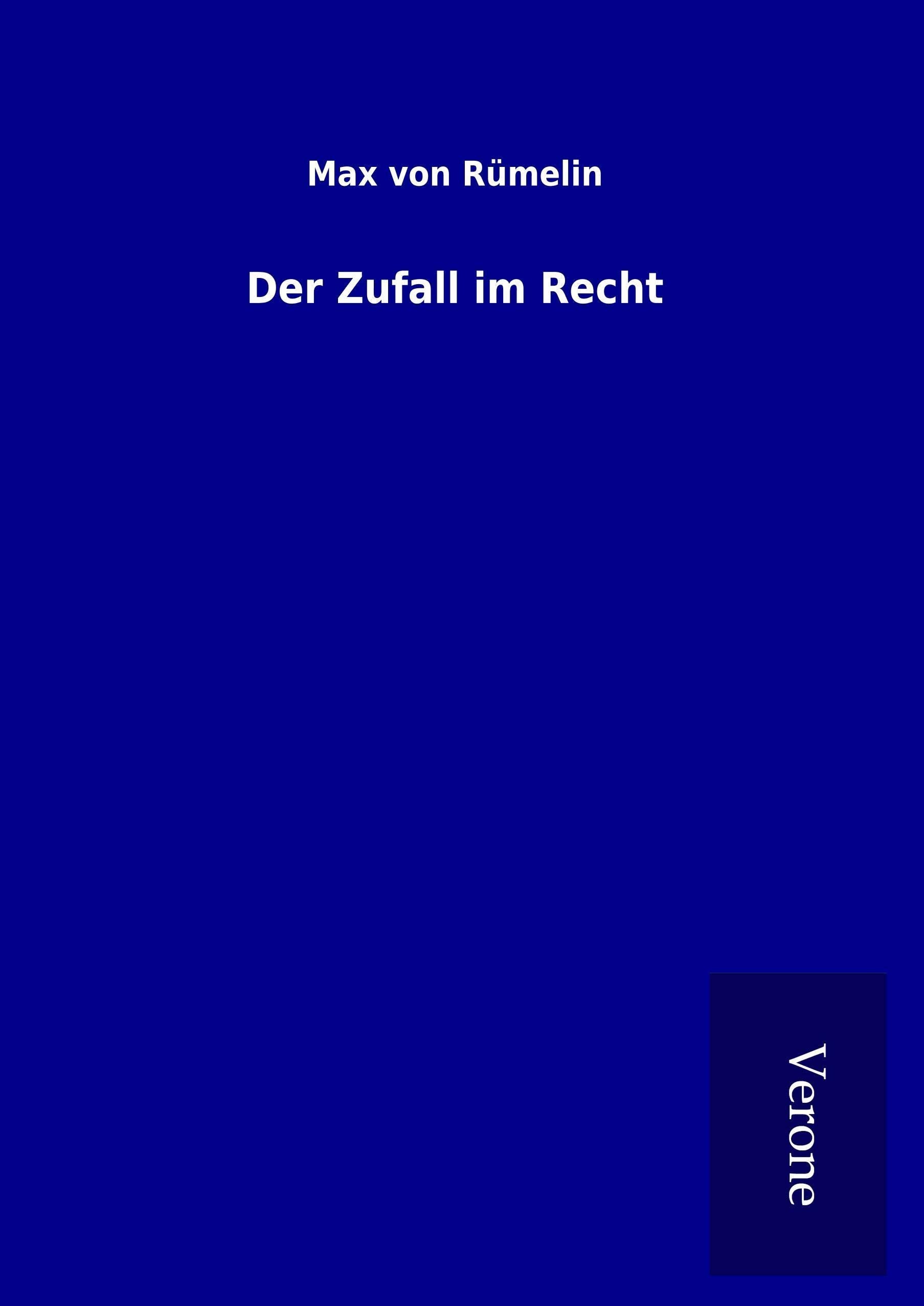 Der Zufall im Recht Law