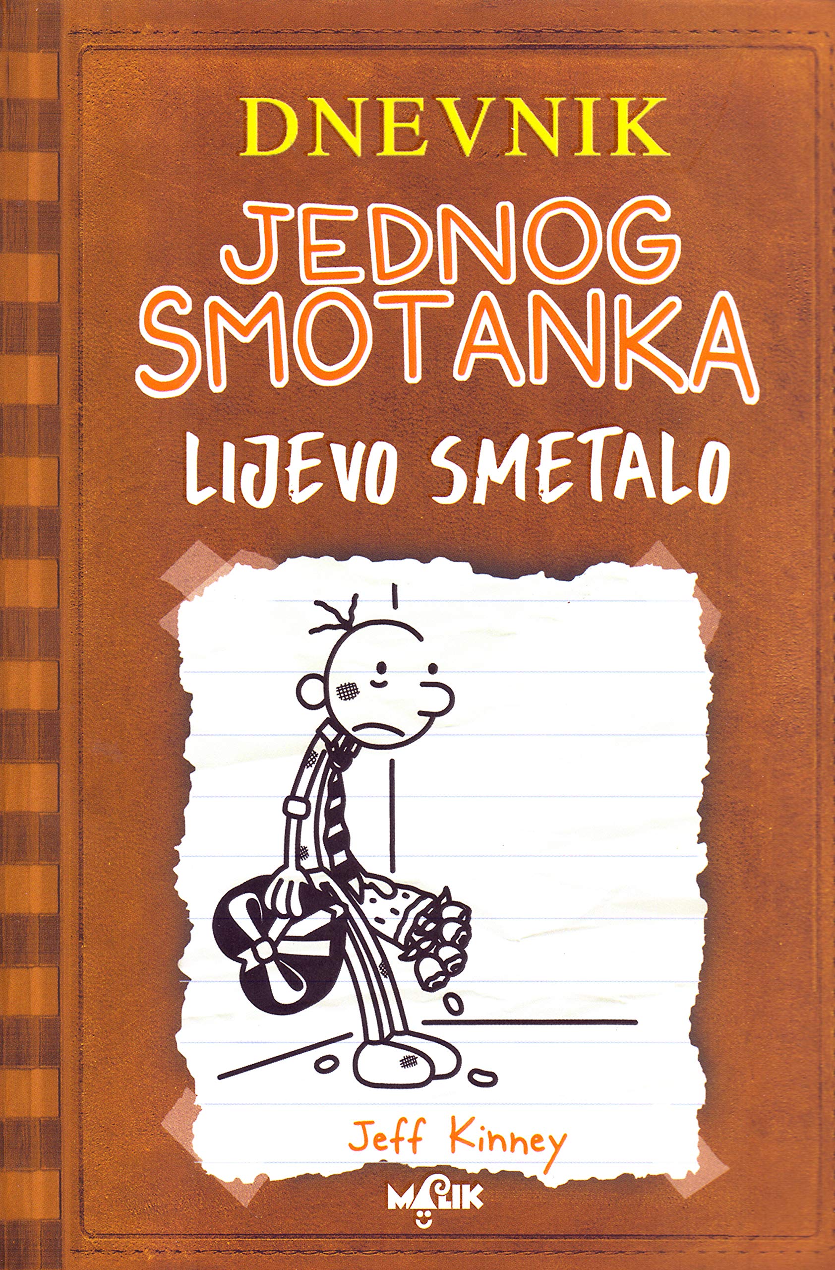 Dnevnik jednog smotanka 7 – Lijevo smetalo – 50% teksta 50% stripa 100% zabave Non-fiction