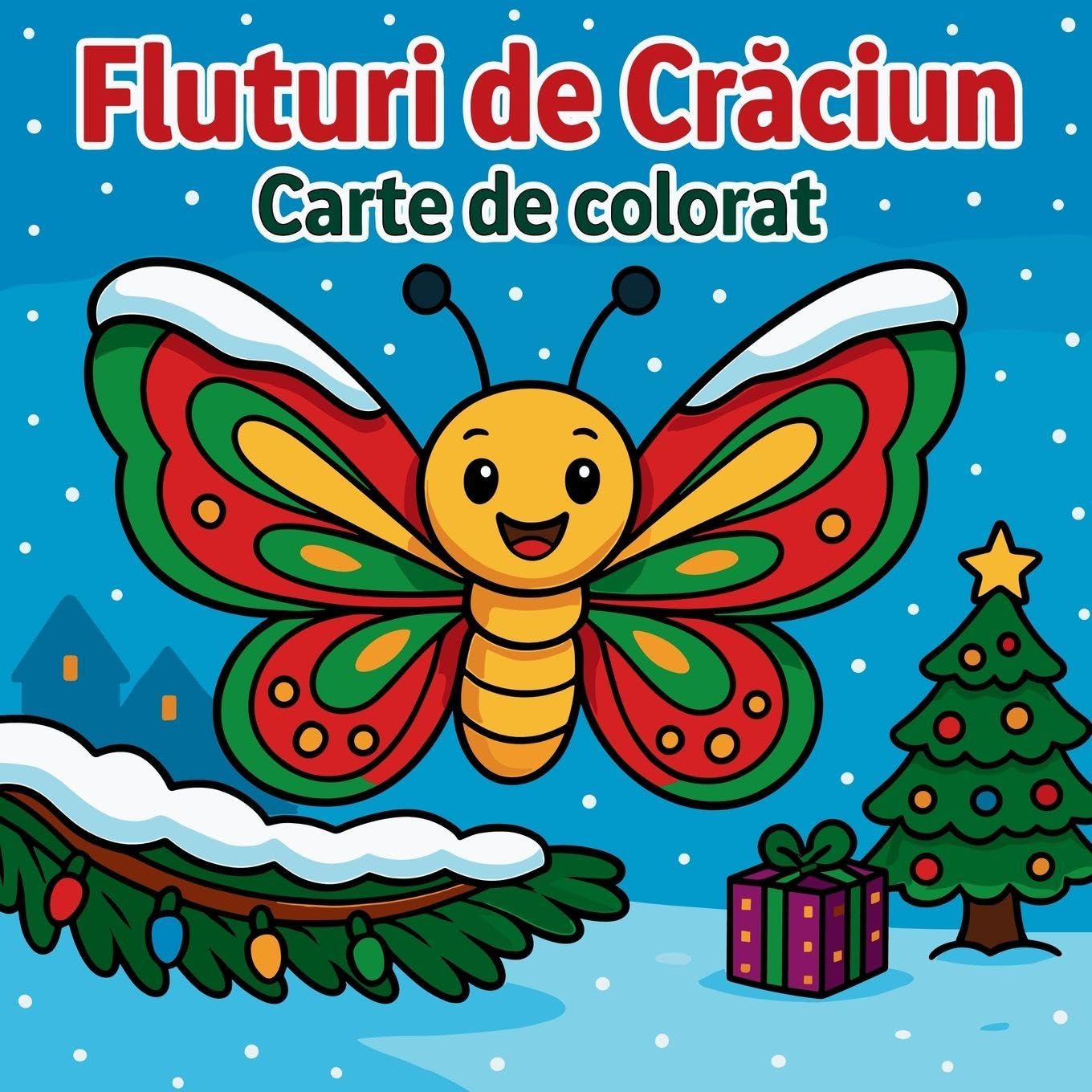 Fluturi de Cr¿ciun - Carte de colorat Tiptoi & Games