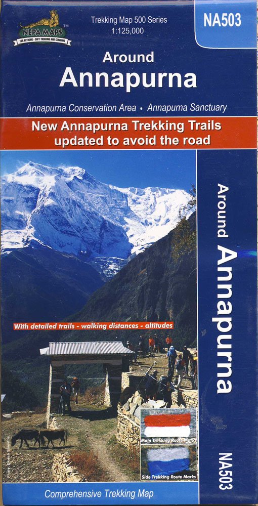 Wanderkarte NA 503 Around Annapurna 1:125.000 Books