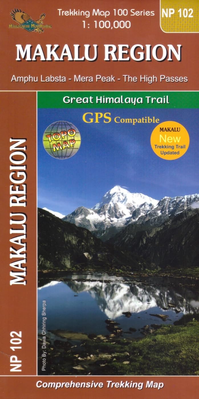 Makalu Region 1:100 000 NP102 Leisure, Home & Garden