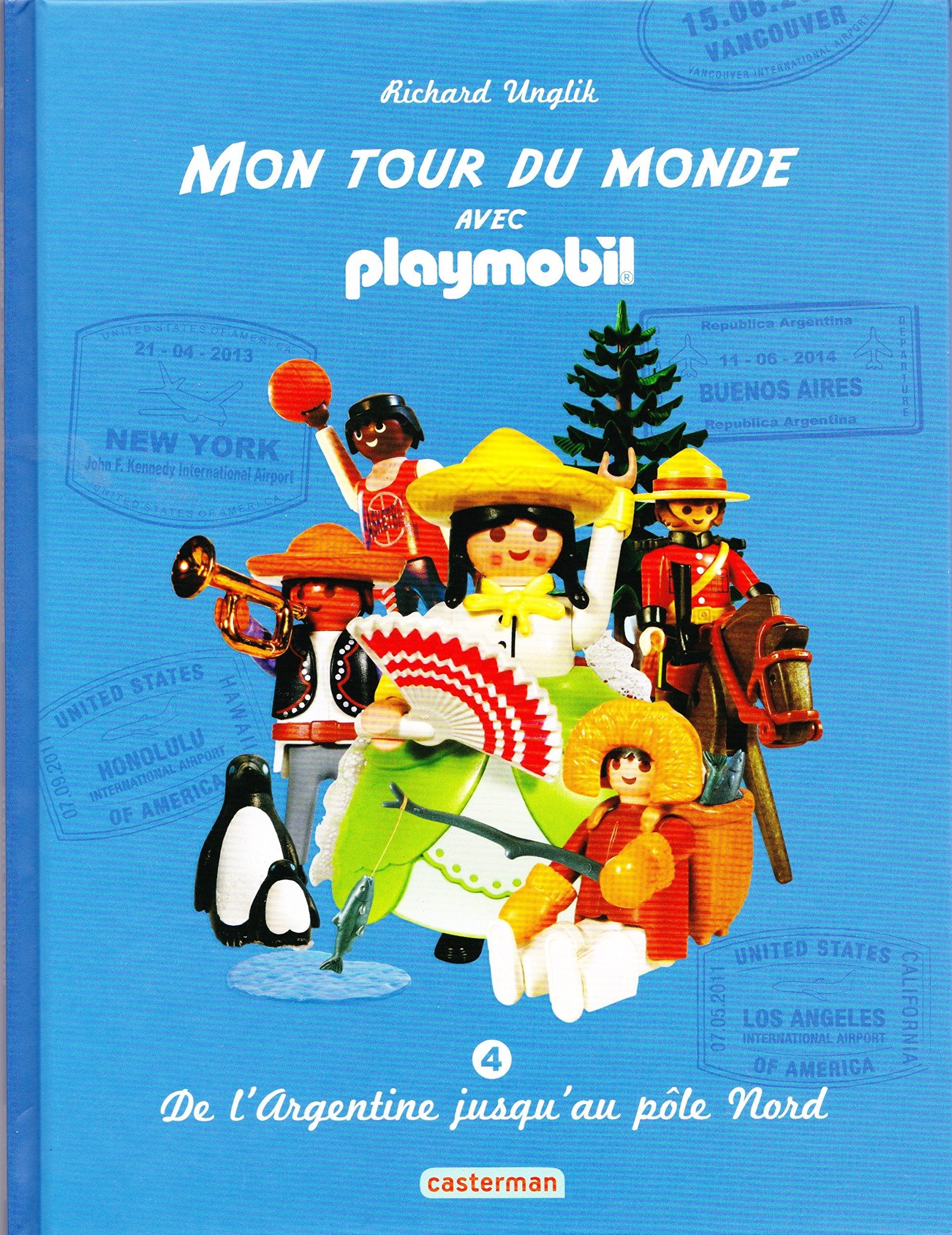 MON TOUR DU MONDE avec PLAYMOBIL VOLUME 4 book