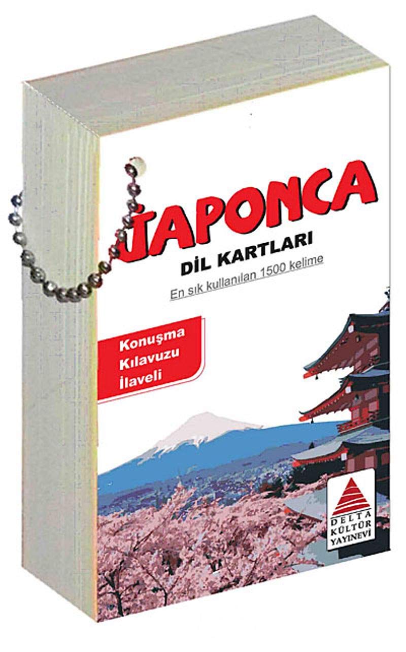 Japonca Dil Kartları: En Sık Kullanılan 1500 Kelime Foreign Languages ​​& Dictionaries