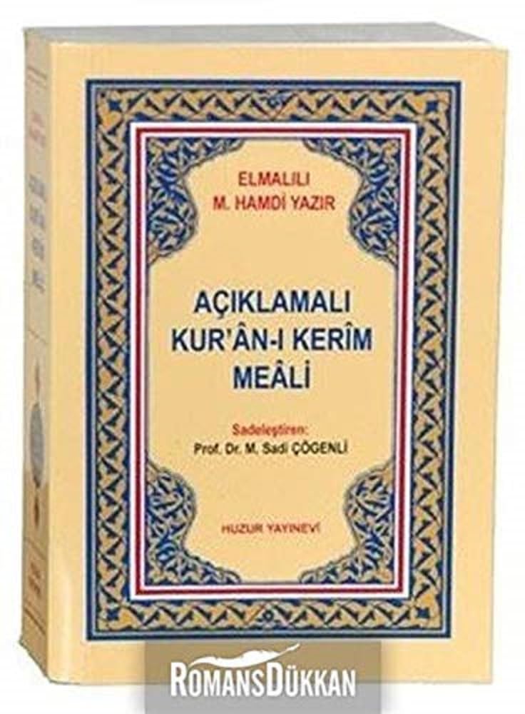 Aciklamali Kuran-i Kerim Meali Religion & Esotericism
