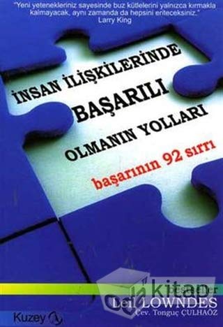 İnsan İlişkilerinde Başarılı Olmanın Yolları Başarının 92 Sırrı Books