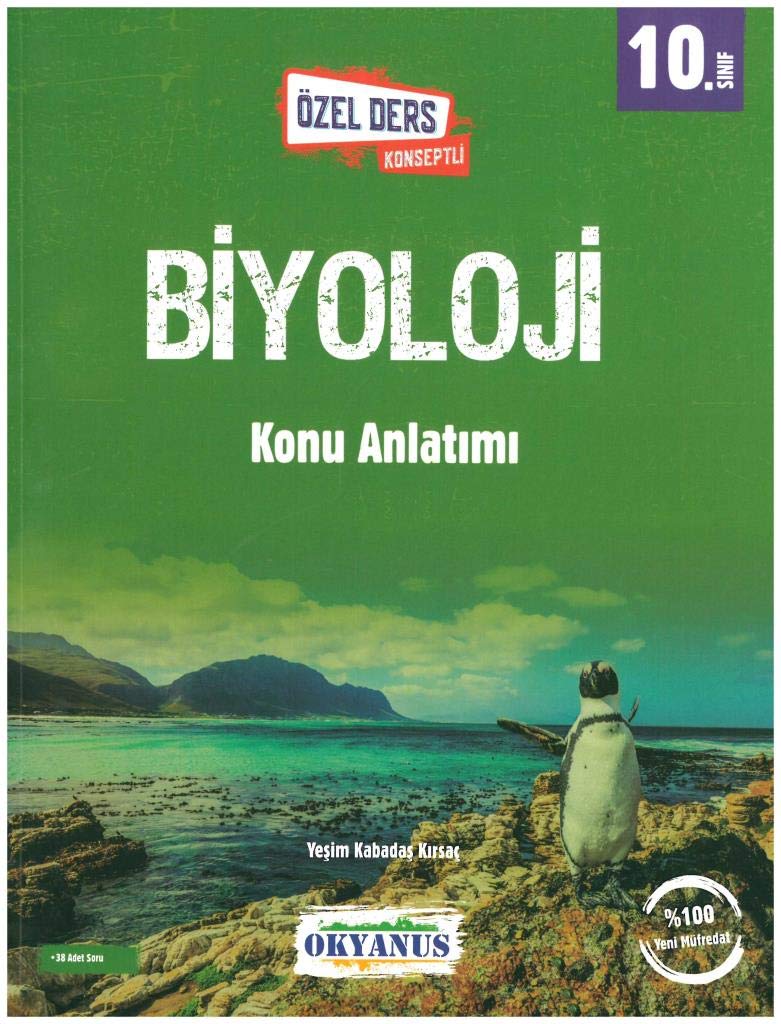 Okyanus Yayınları 10. Sınıf Biyoloji Özel Ders Konseptli Konu Anlatımlı Okyanus Books