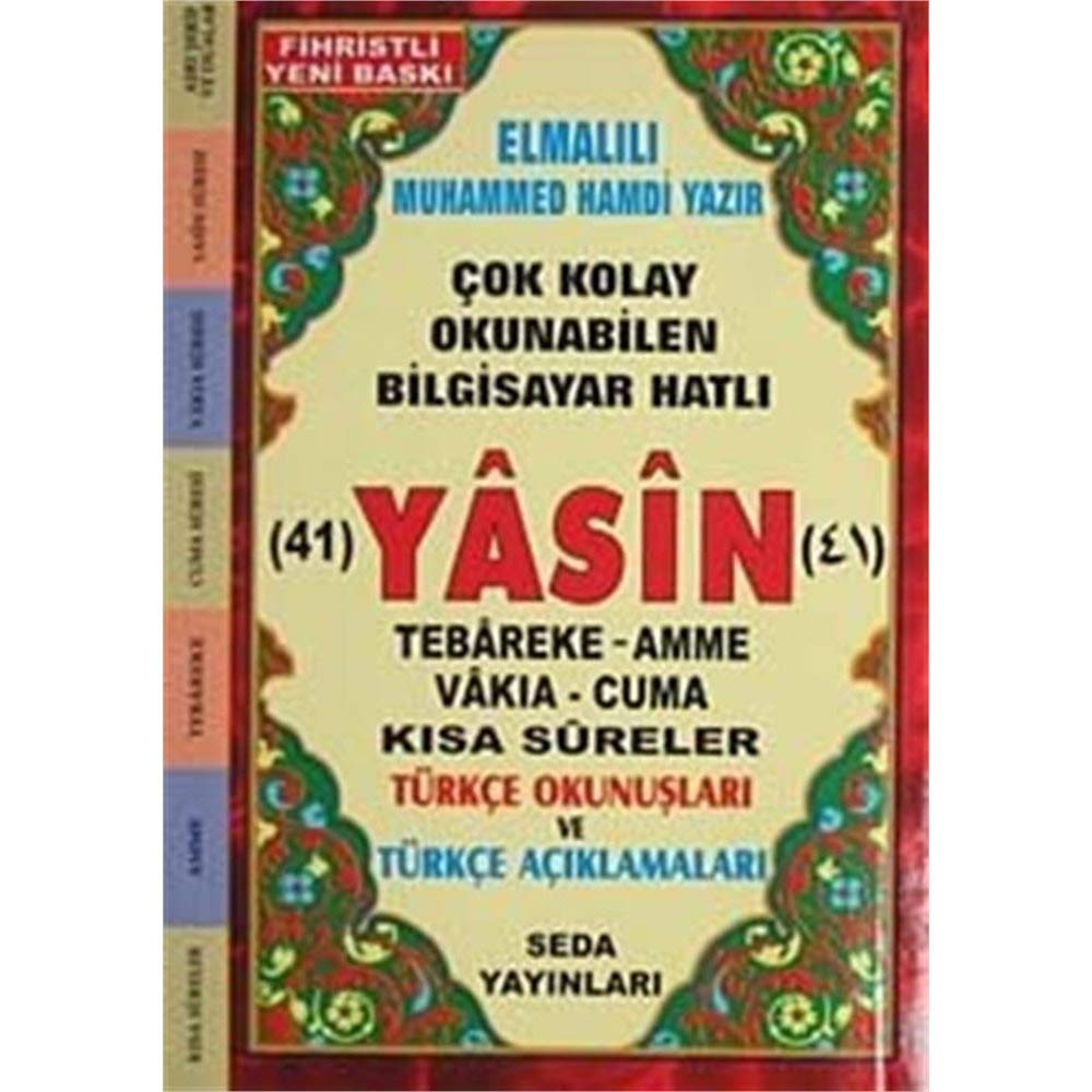 41 Yasin - Türkce Okunuslu ve Aciklamali Cep Boy Religion & Esotericism