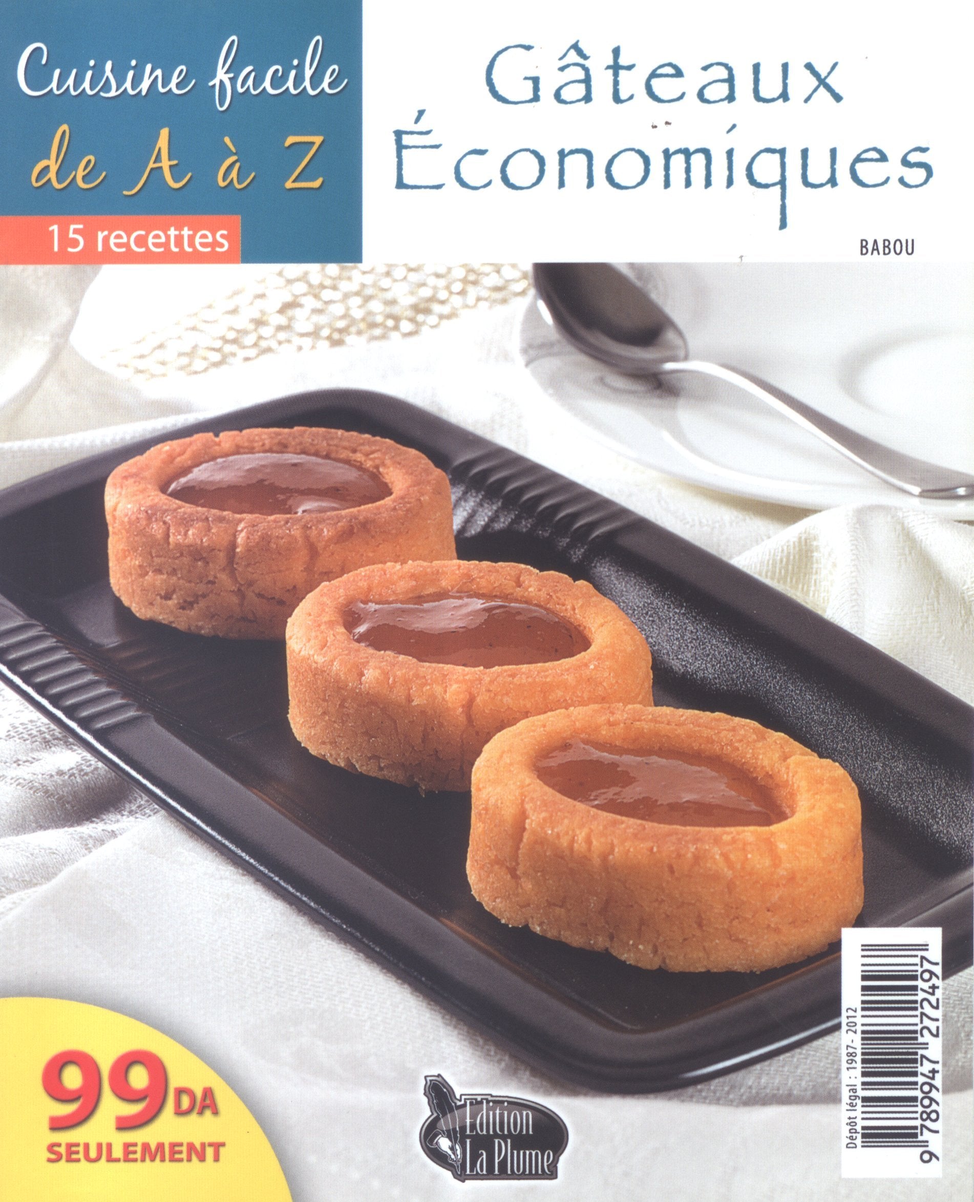 Cuisine facile de A à Z - gâteaux économiques book