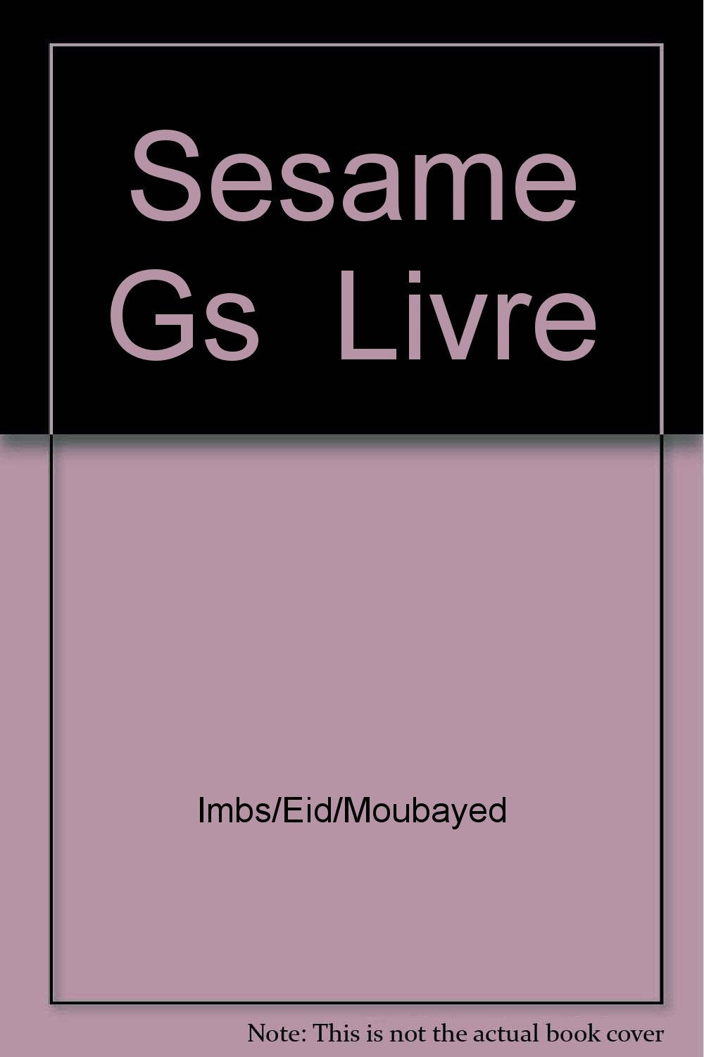 Sesame Gs Livre Books
