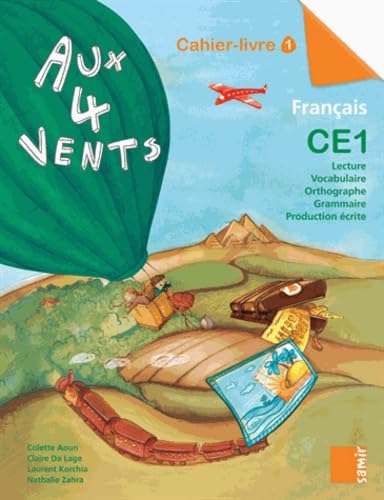 Aux 4 vents - Cahier-livre 1 CE1 Professional & Reference Books