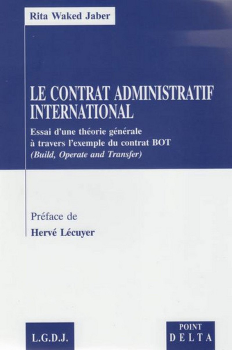 Le Contrat administratif international. book