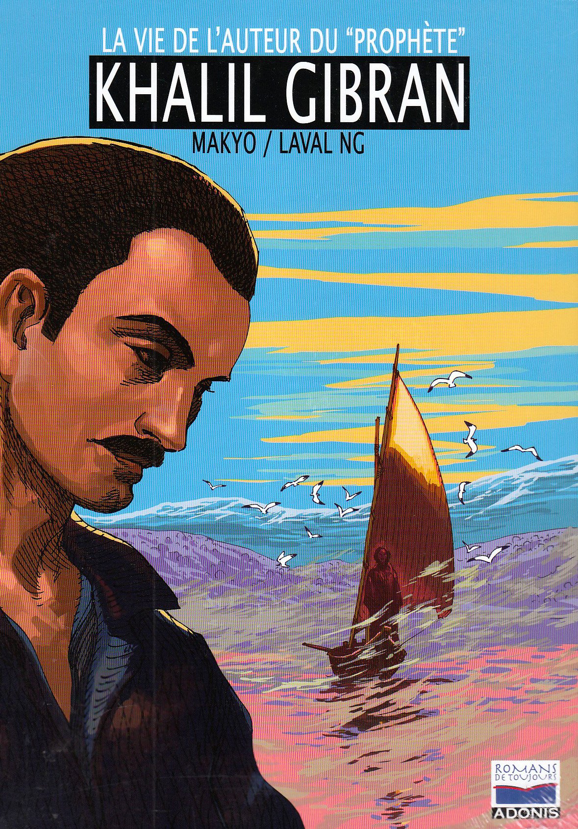 La vie de l'auteur du "prophète" Khalil Gibran Manga