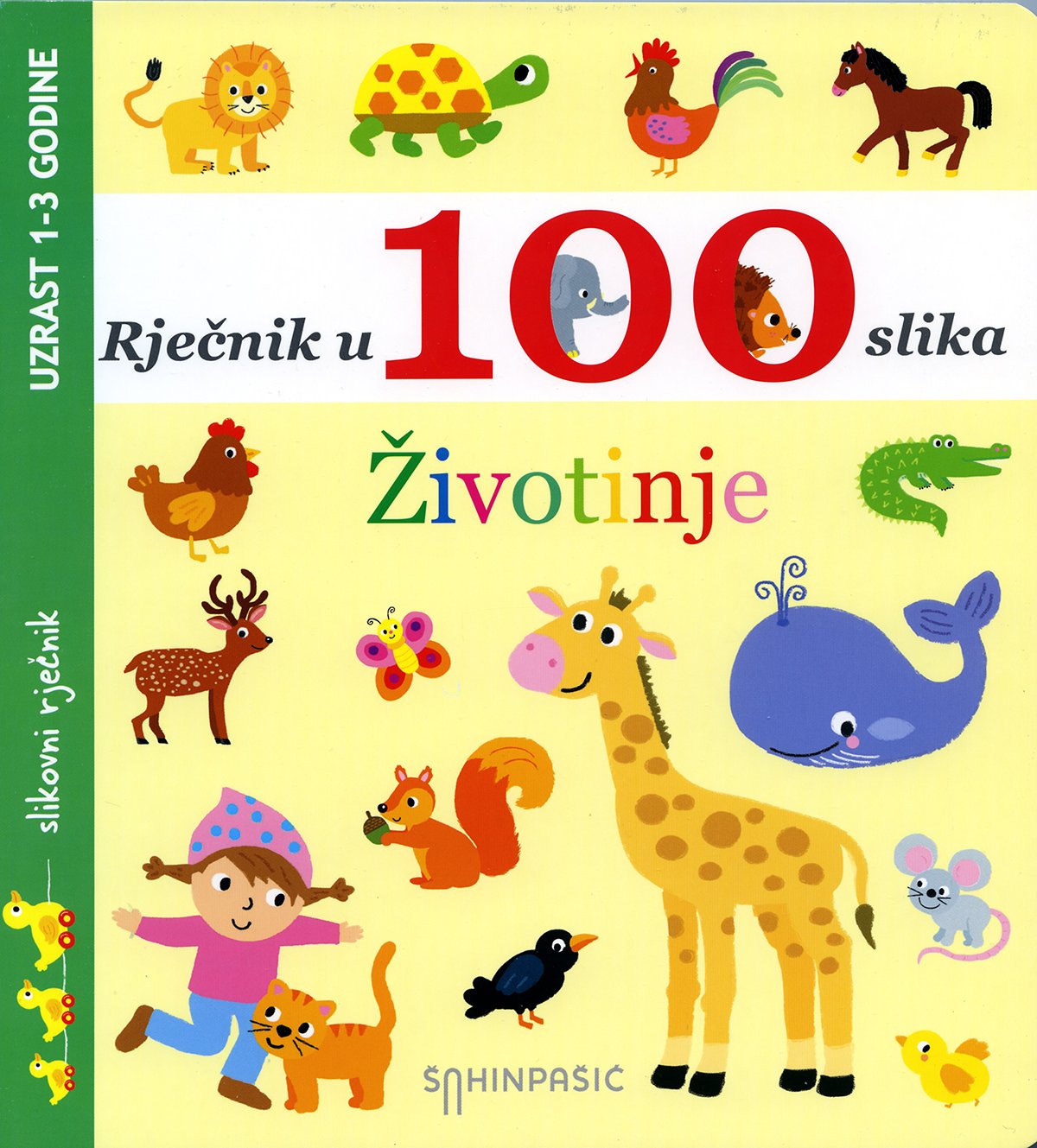 Rječnik u 100 Slika - Životinje Children's books
