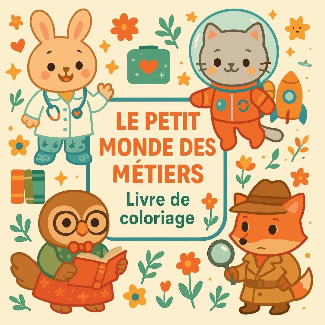 Le petit monde des métiers - Livre de coloriage Tiptoi & Games