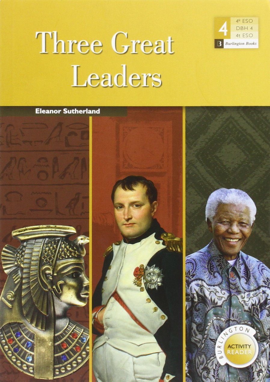 THREE GREAT LEADERS (4 ESO) Books