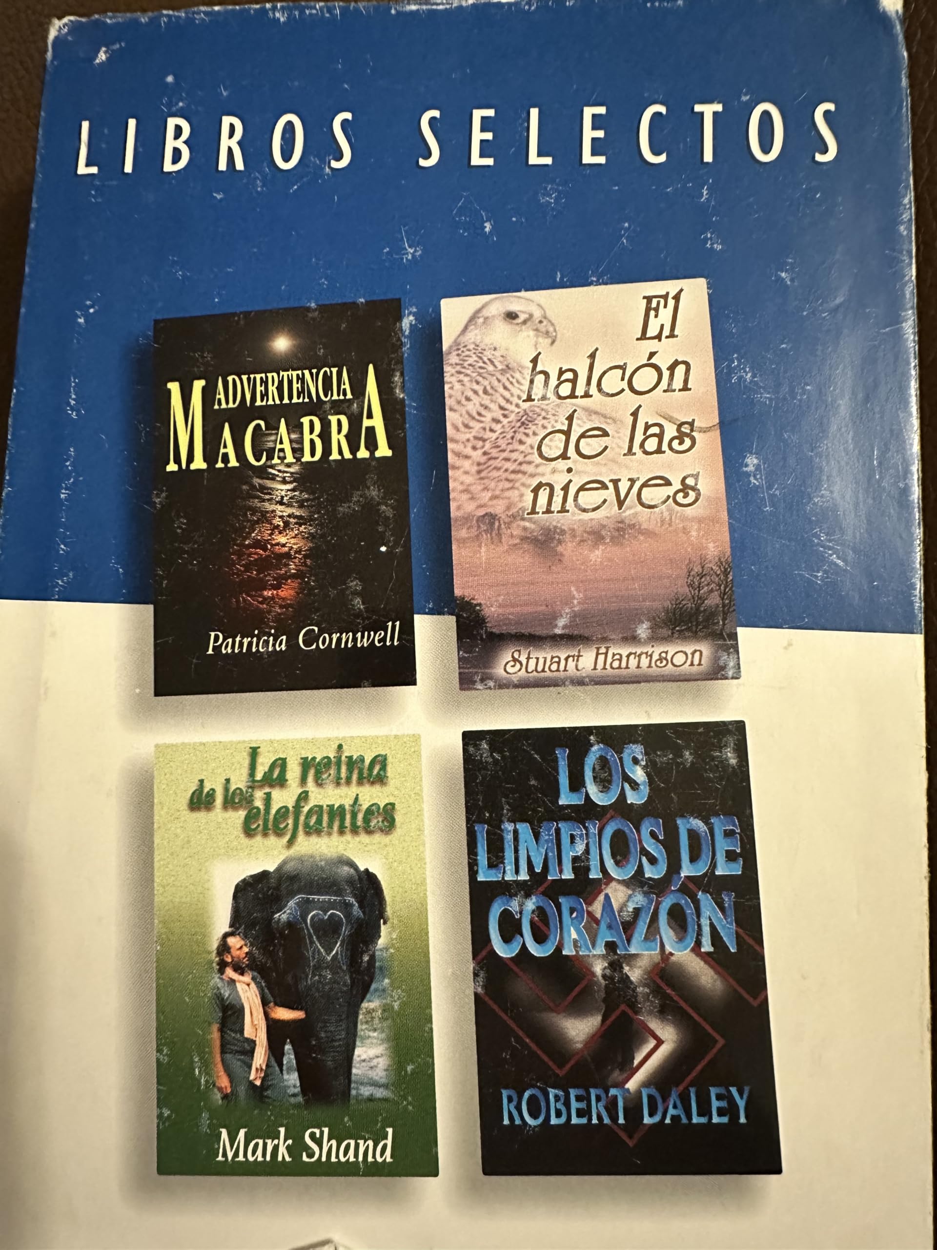 Libros selectos: El pasado secreto de Suzanne Reardon / El halcón de las nieves / Los limpios de cor book