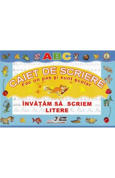 Caiet De Scriere. Invatam Sa Scriem Litere book