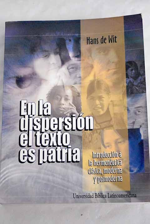 Product Image: En la dispersión el texto es patria