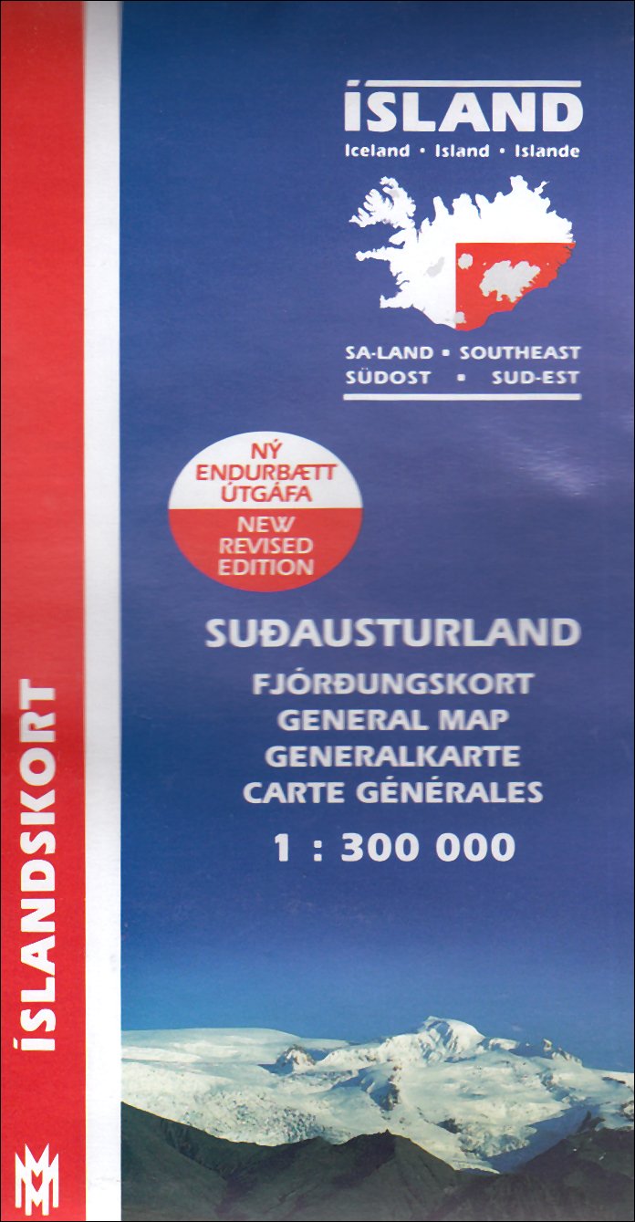 South East (Maps of Iceland) Maps & Plans